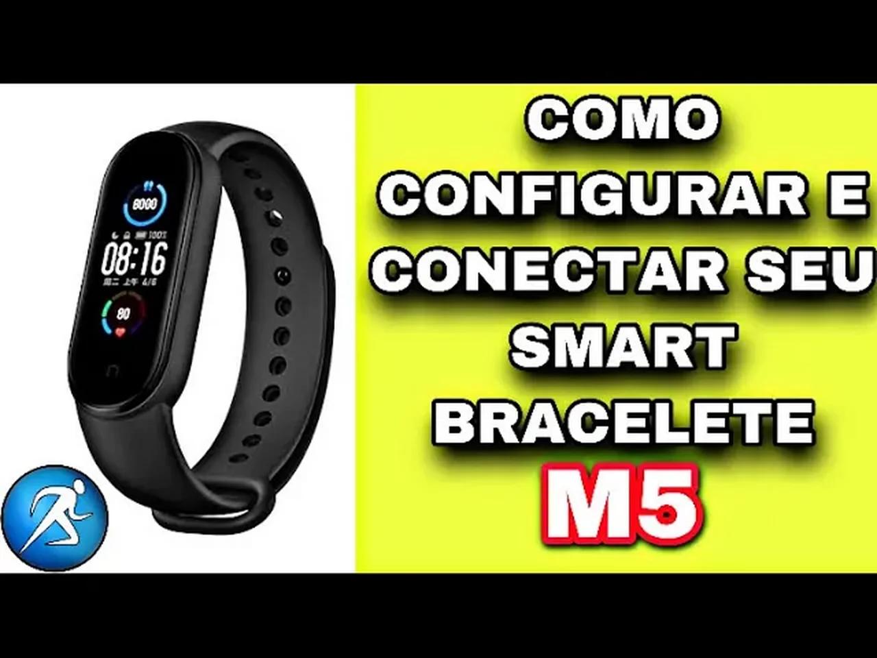 Como conectar e configurar o smart bracelete M5