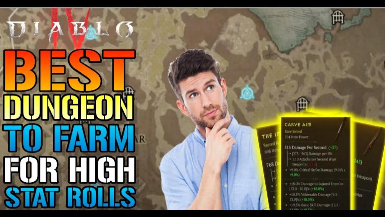 Diablo 4: BEST Dungeon To FARM For High Stat Rolls! Sacred, Ancestral ...