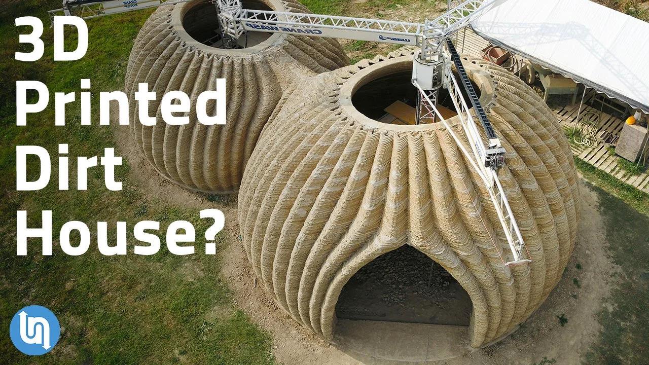 what materials are 3d printed houses made of