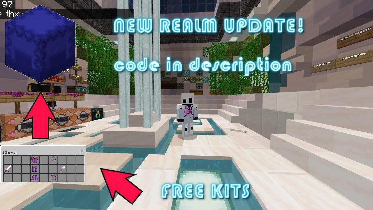 SPAWN AND KIT PVP UPDATED!!! join my no permission minecraft bedrock ...