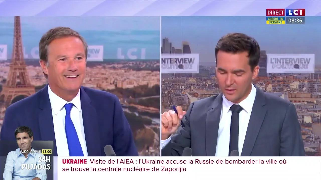 Nicolas Dupont-Aignan dans l'Interview Politique de LCI le 01/09/2022