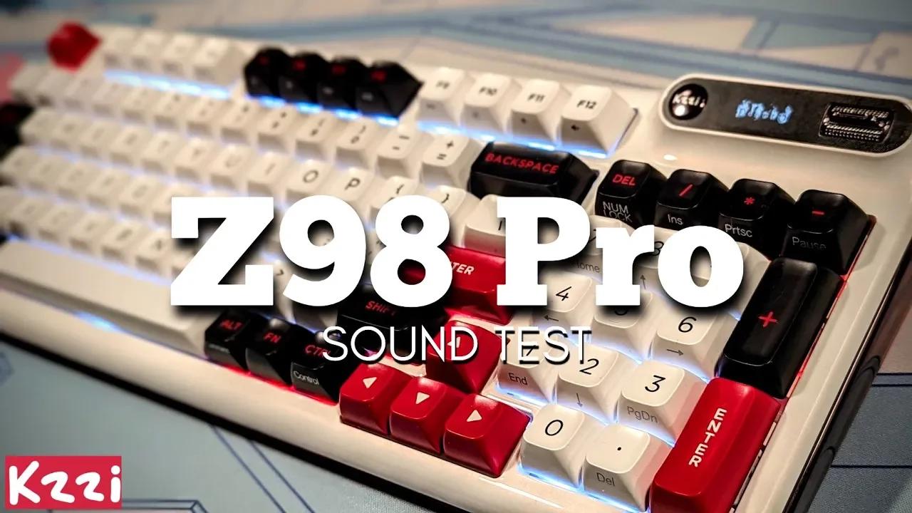 Kzzi Z98 Pro Sound Test