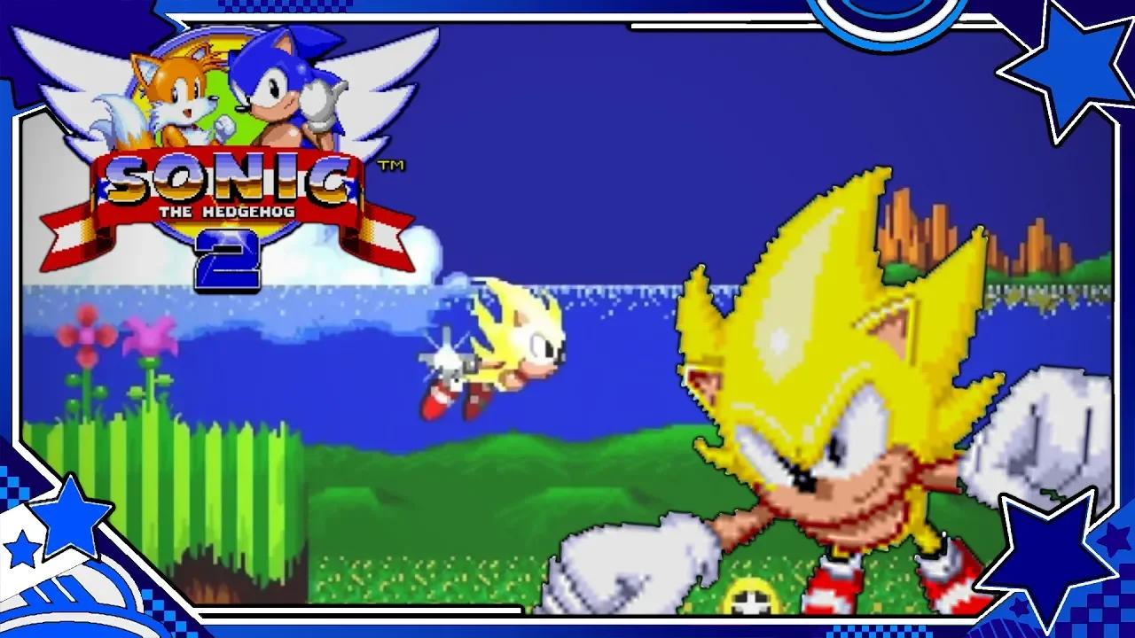 Sonic the Hedgehog 2 - Super Sonic Mode (Gameplay Showcase)