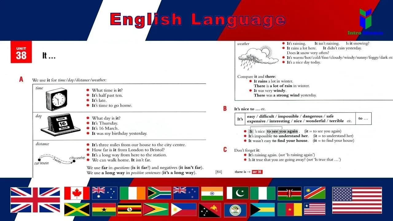 Unit 038 It Essential Grammar In Use Cambridge