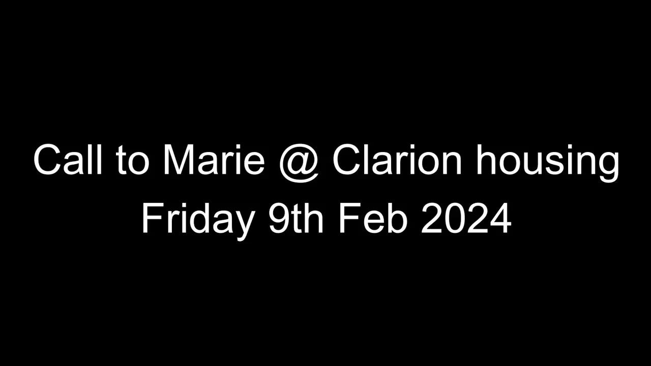Clarion are trying to kick me out Rather than repair my home