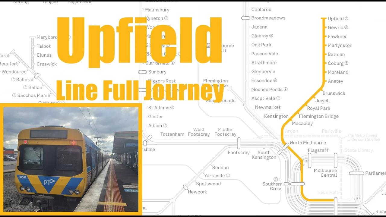 Upfield Line Full Journey