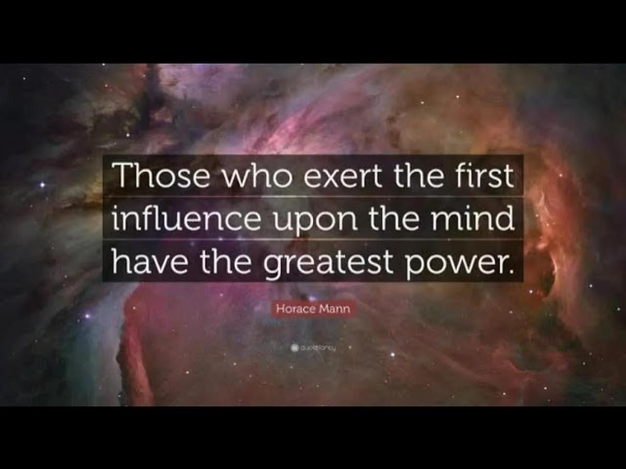 Influencing The Human Mind To Stifle Growth Development
