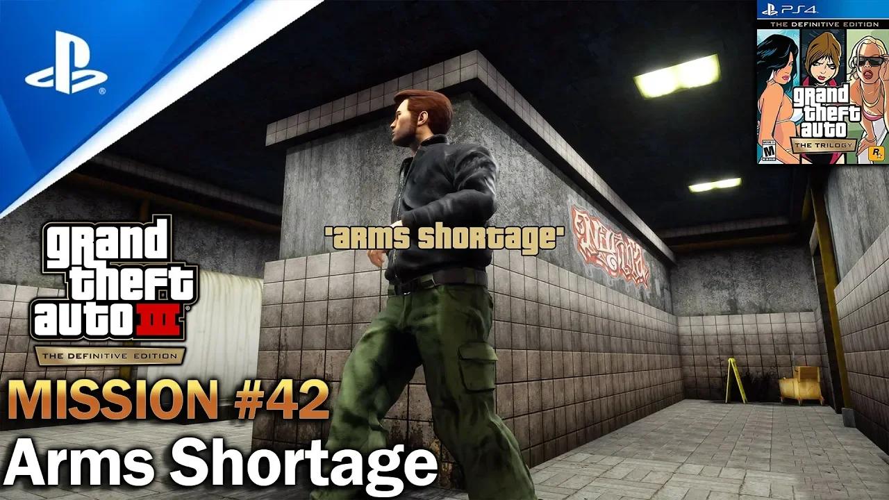 GTA 3 The Definitive Edition Mission 42 Arms Shortage