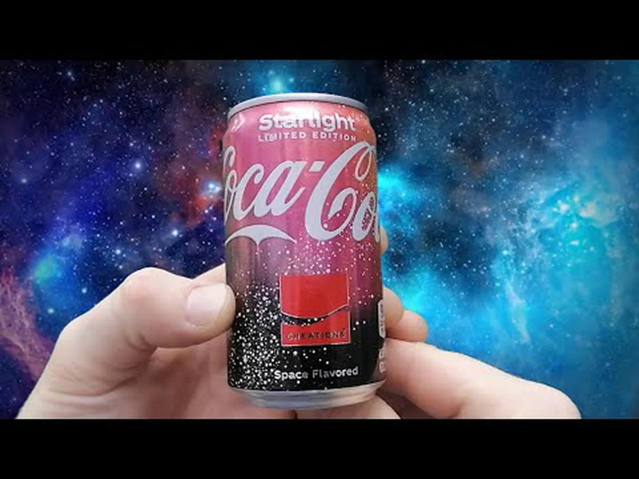 SPACE FLAVOURED COKE?? #foodwars #coke #foodreview