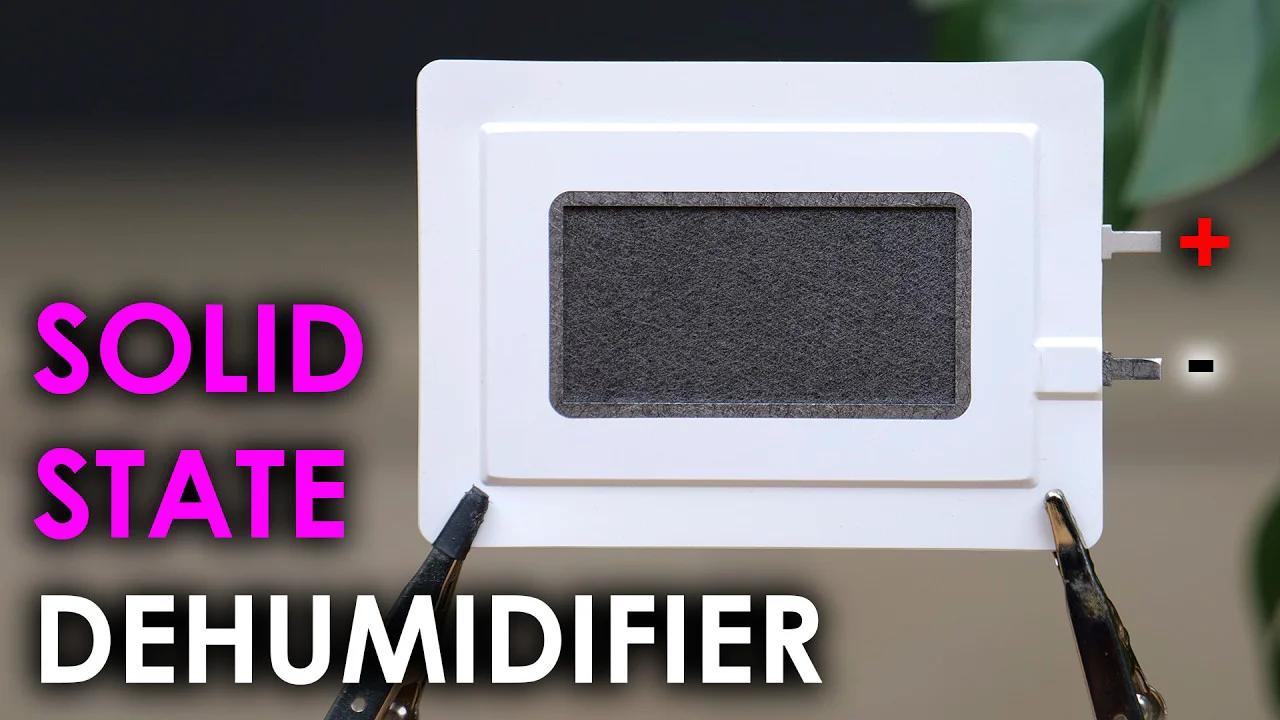 I Built a Solid-State Dehumidifier Filament Dry Box