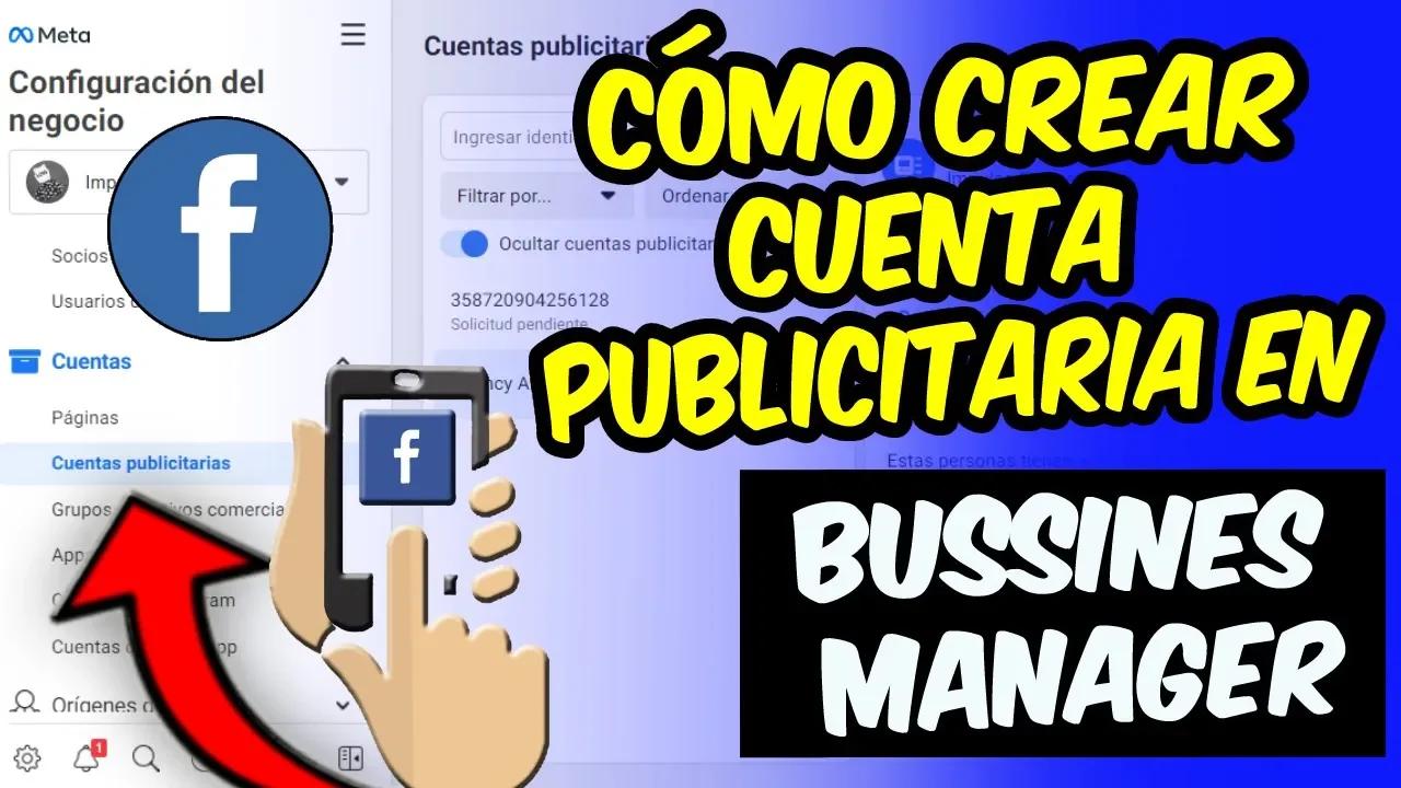 🔴Como CREAR una CUENTA PUBLICITARIA en FACEBOOK BUSINESS 2023|AÑADIR ...