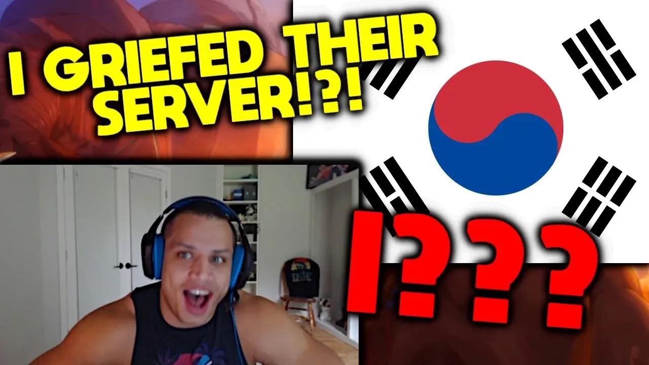 Tyler1 Accused Of Griefing Korea Server