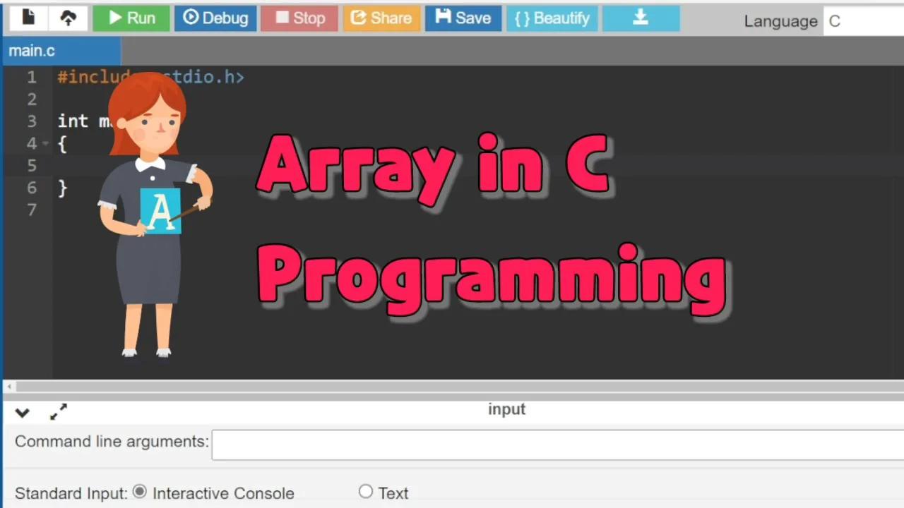 Arrays in C Programming - For HS Final Year