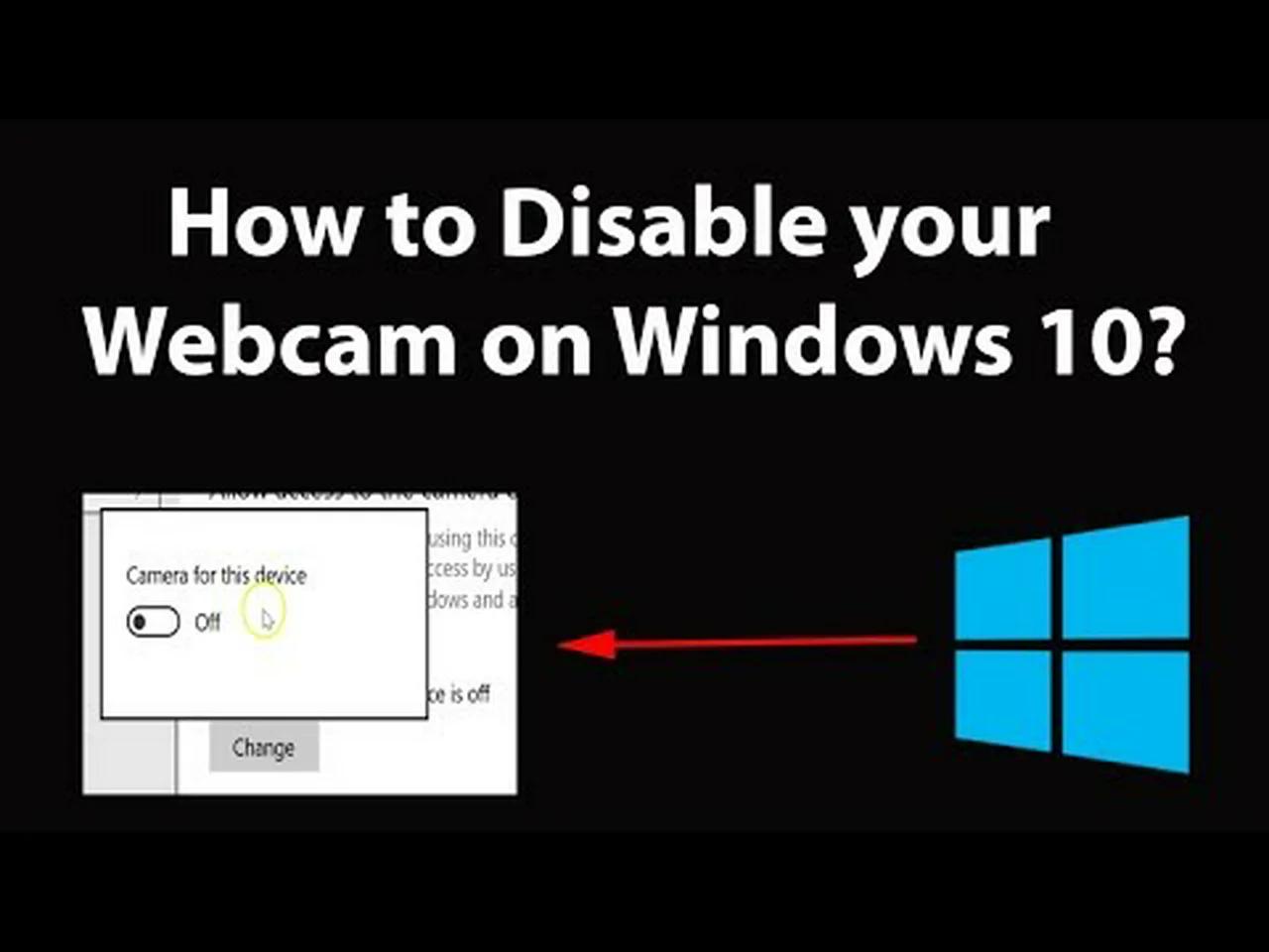 How to Disable your Webcam on Windows 10?