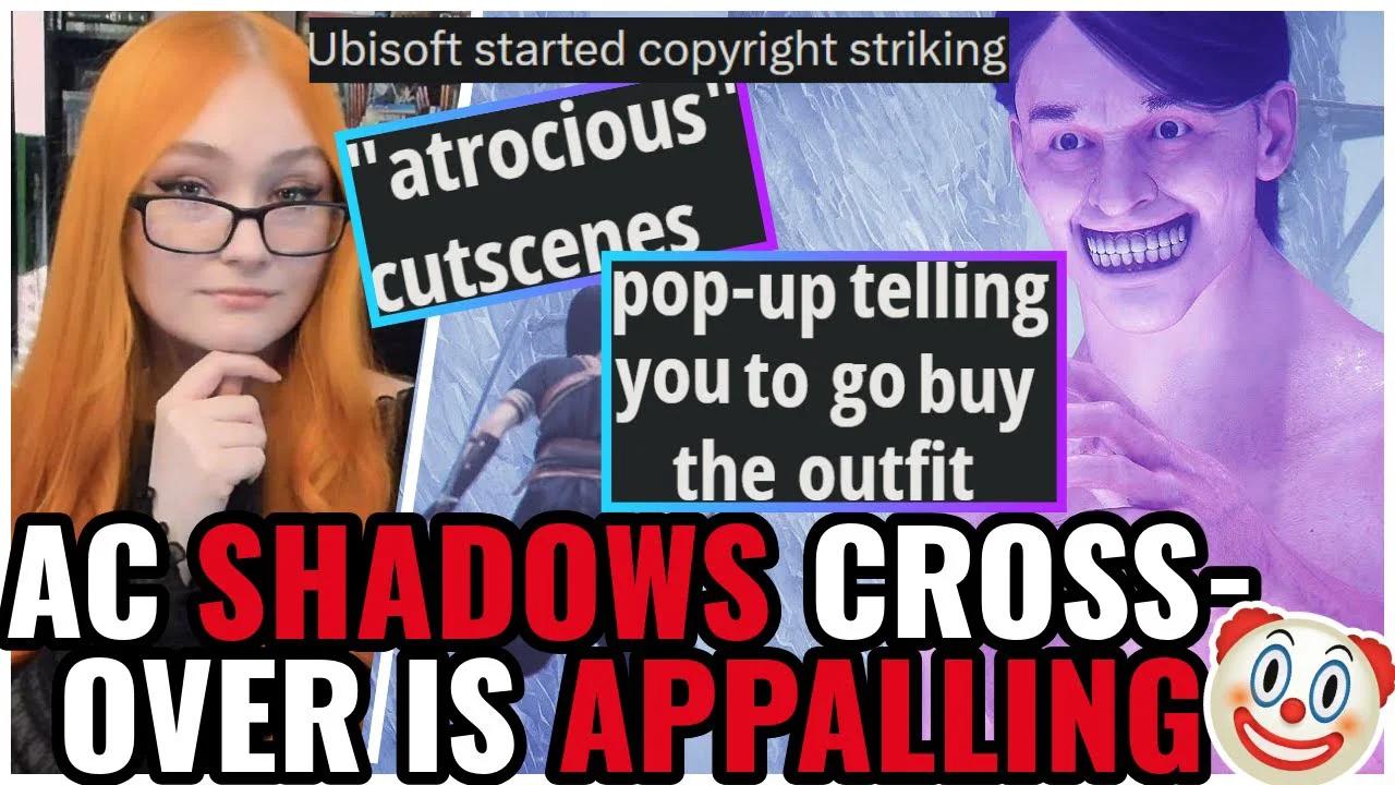 CRINGE Attack On Titan AC Shadows DLC DESTROYED, Ubisoft Is DESPERATE ...