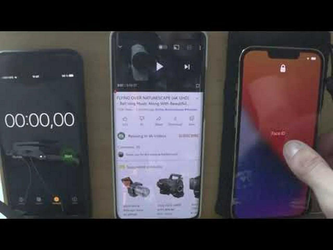 iphone 13 pro vs 12 pro battery drain test