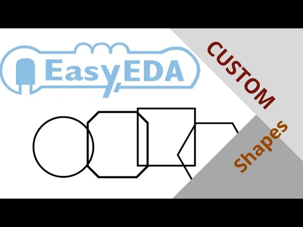 Easyeda Tutorial How To Make Custom Pcb Shapes