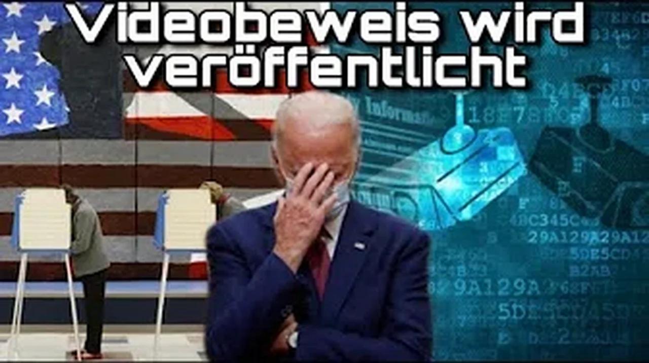 Bidens Absturz: Videobeweis zeigt Wahlbetrug