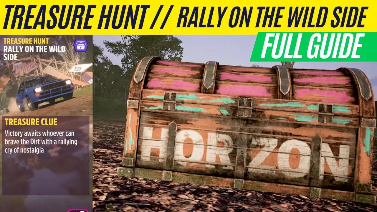 treasure hunting forza horizon 5