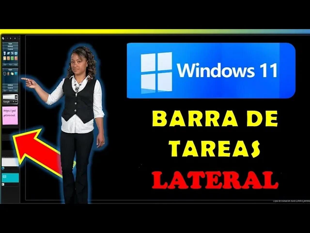windows 10 barra de tareas lateral