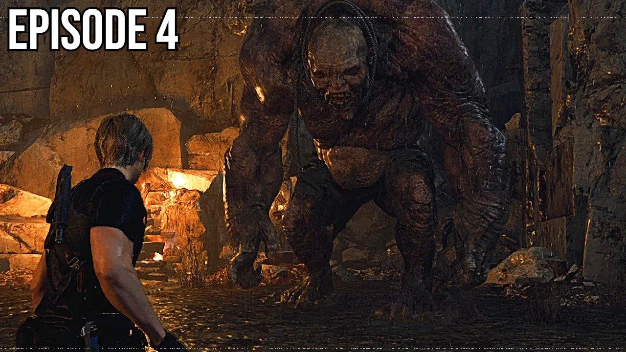 Resident Evil 4 Remake Playthrough - Chapter 4 - The Zombie Troll Boss