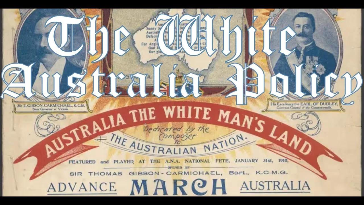 The White Australia Policy Feat Matthew Grant 1186