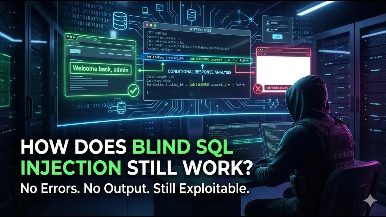 How Does Blind SQL Injection Still Work in Modern Applications? Voice ...