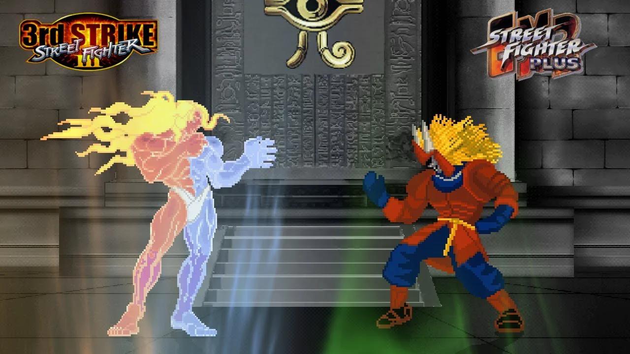 Gill vs Garuda - Street Fighter X Fighting EX Layer l Capcom X Arika