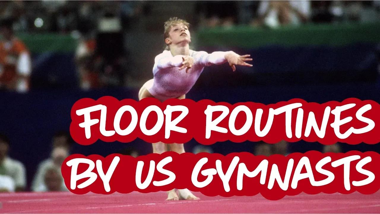Gymnastics - 6 Amazing Floor Routines by US Gymnasts