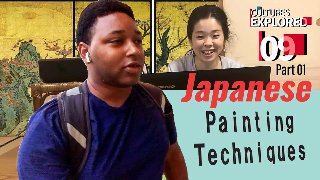 Cultures Explored EP 09 Part 1 | Learn Japanese Painting Techniques ...