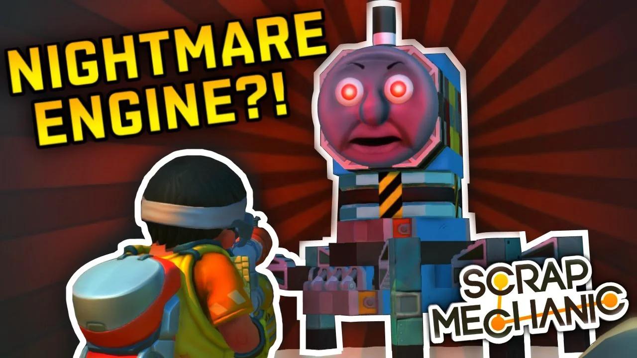 THOMAS the TANK ENGINE BOSS FIGHT... In a Microwave!? | Scrap Mechanic ...