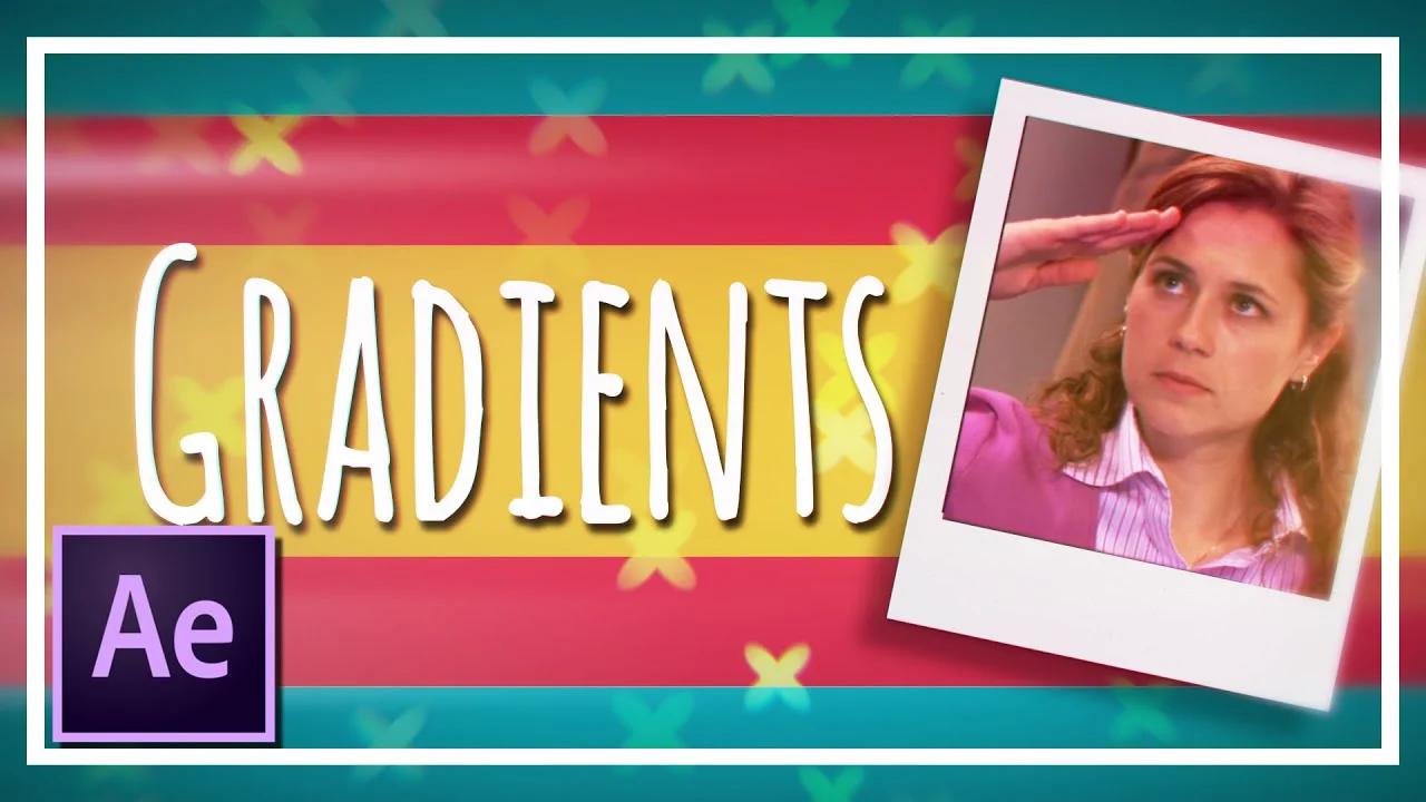 Gradients For Beginners After Effects Tutorial