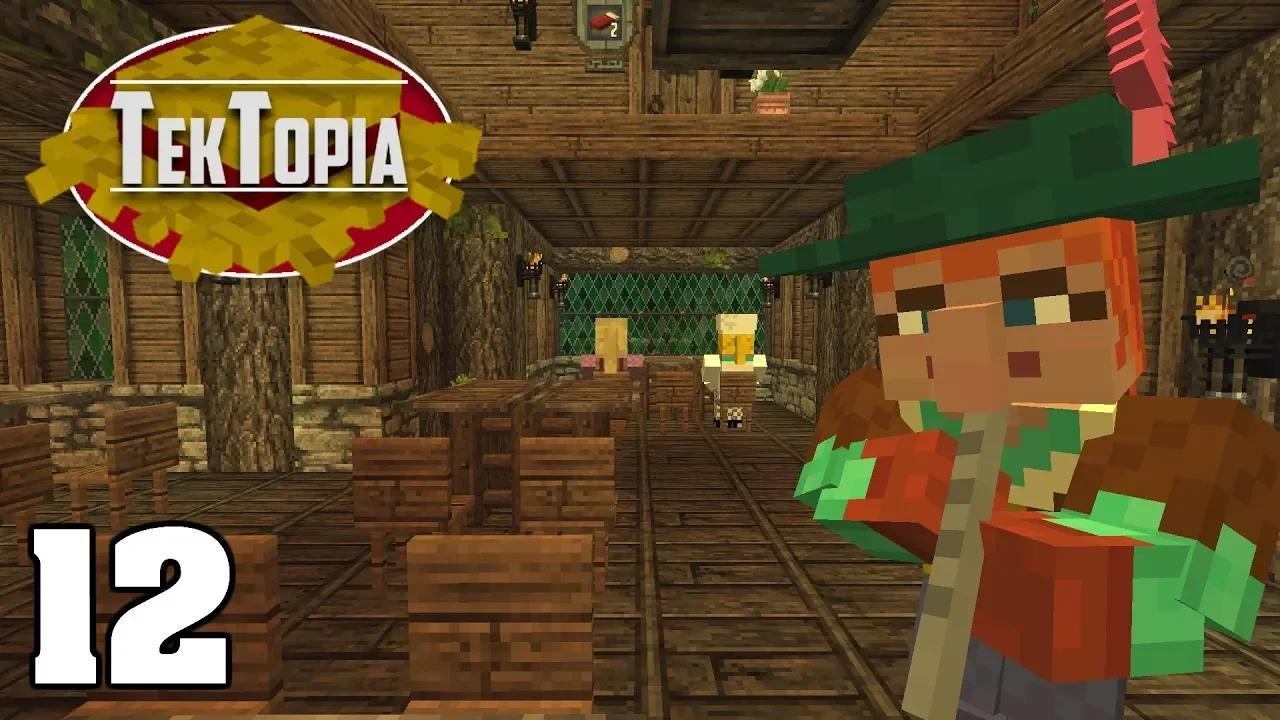 Minecraft | TekTopia | Episode 12 - Tavern and Bard