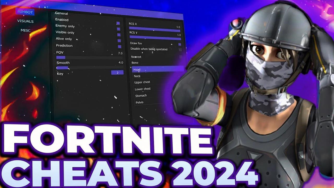 🔥 Fortnite Best Cheats 2024 🔥 | Fortnite New Hack Menu | Fortnite Cheat ...