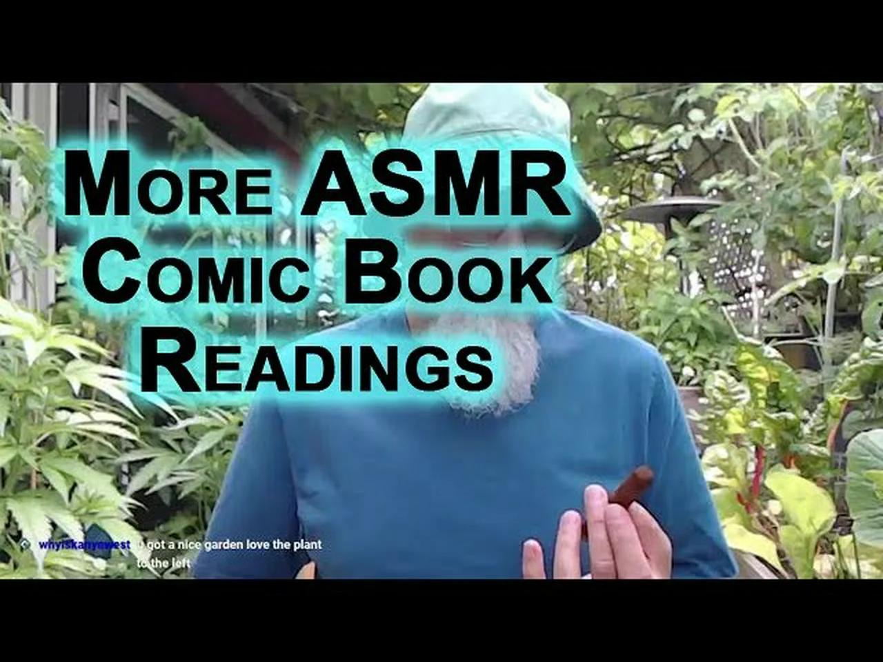 More Asmr Comic Book Readings To Come Reading Comics Some Of The