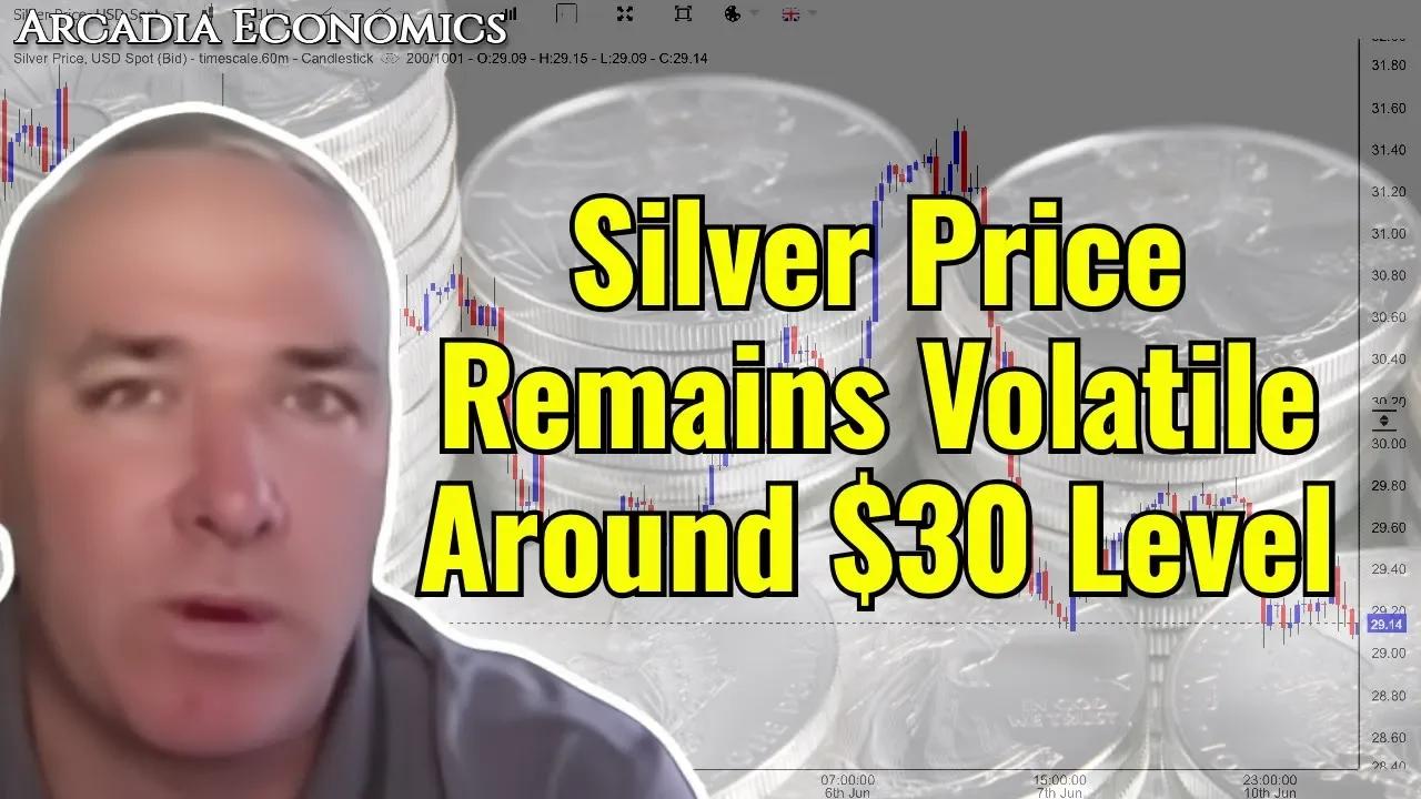 Silver Price Remains Volatile Around $30 Level