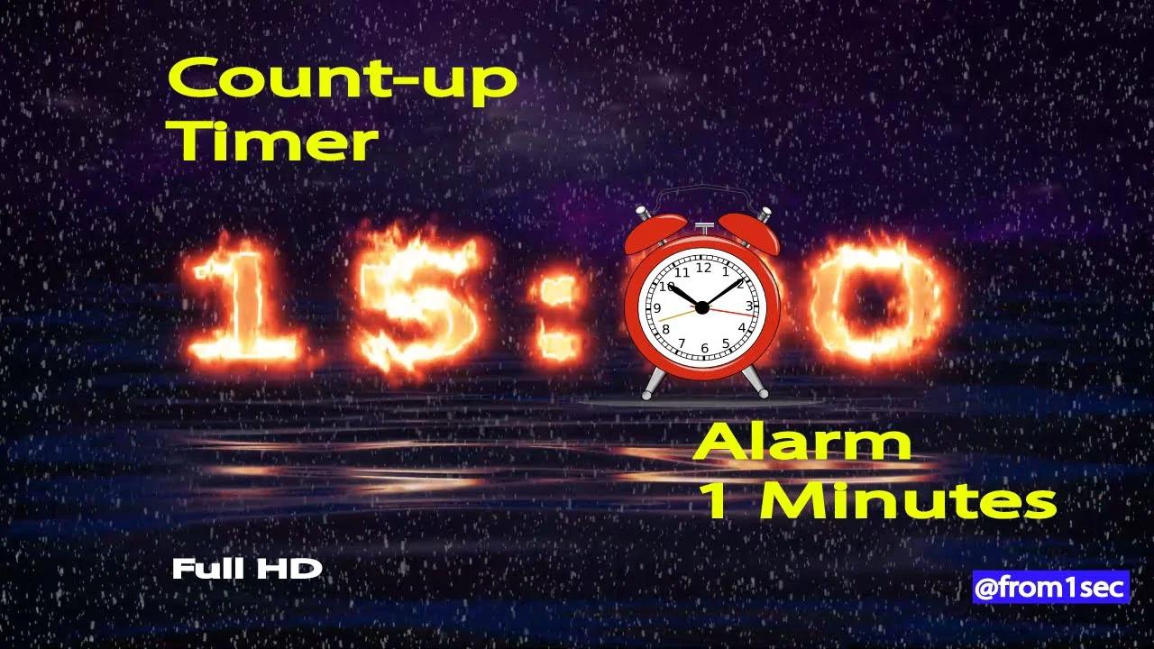 15 Minute Timer & Alarm Count up