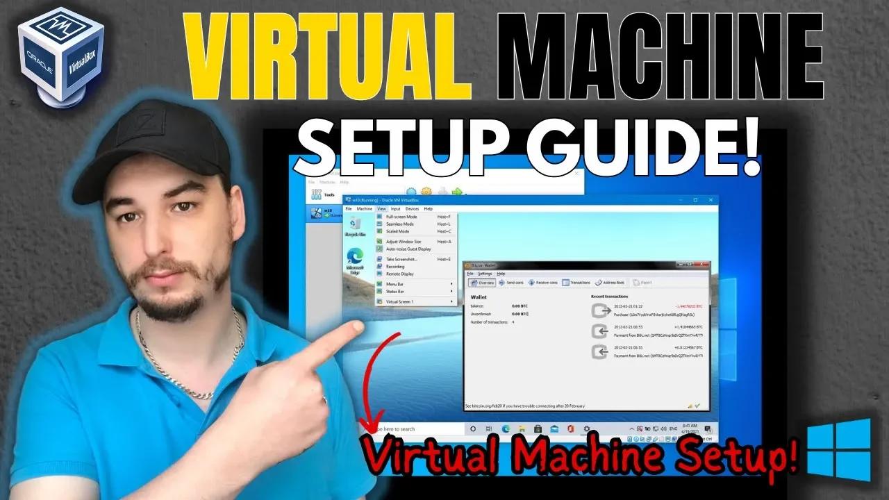 Virtual Machine Setup on Windows 11 with VirtualBox