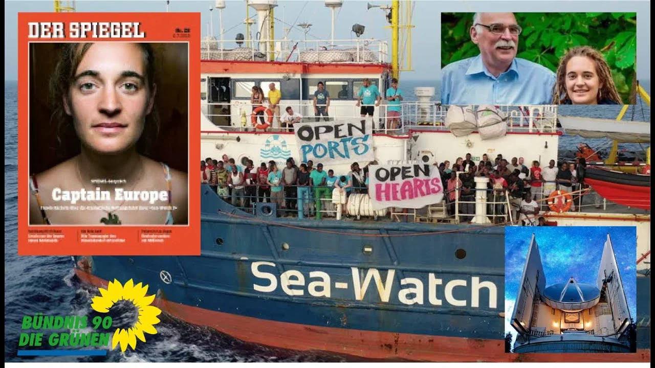 Seawatch, Grüne & der militärisch industrielle Komplex