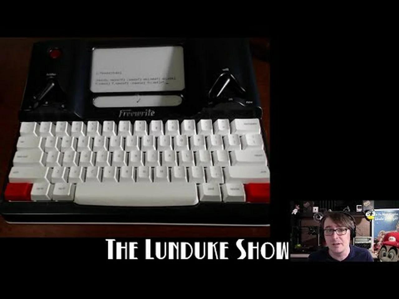 Freewrite - the Linux-powered, E-ink, Mechanical keyboard writing machine
