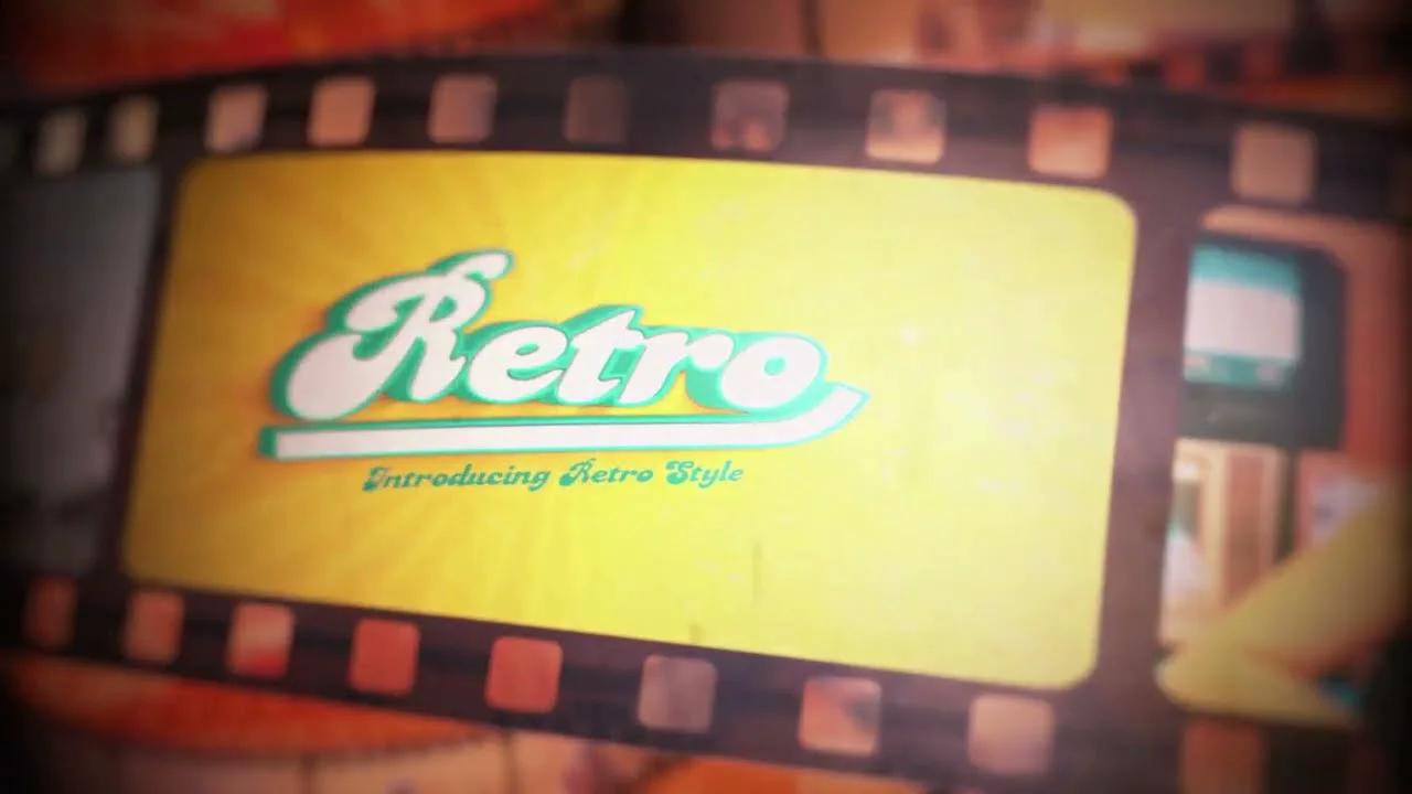 Free Template Retro Opener After Effects