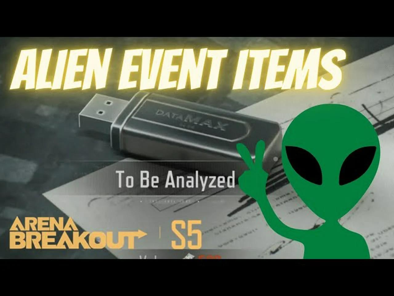How To FIND The ALIENWARE Event Items on Arena Breakout