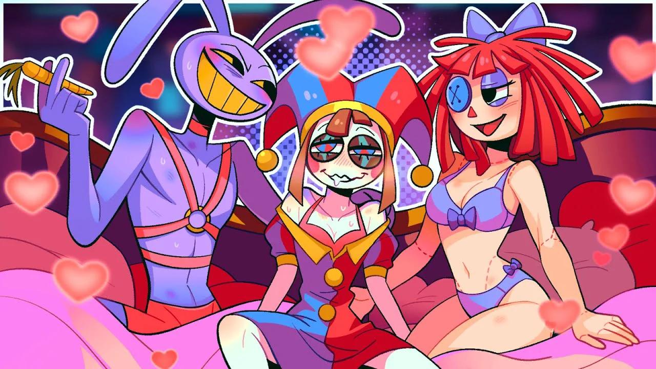 Pomni X Jax & Ragatha's Threeway Swinger Party| Amazing Digital Circus