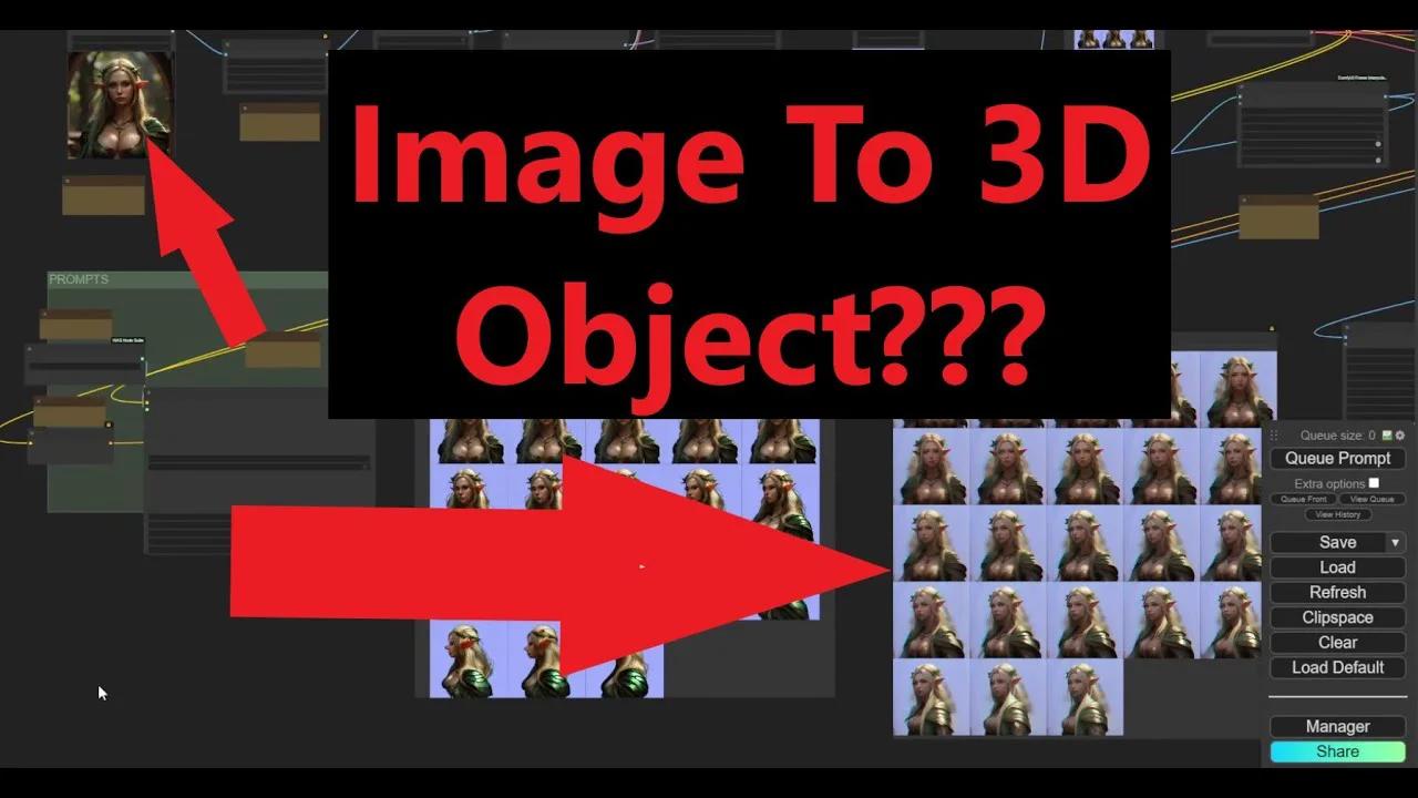 Stable Diffusion Stable-Zero ComfyUI Tutorial