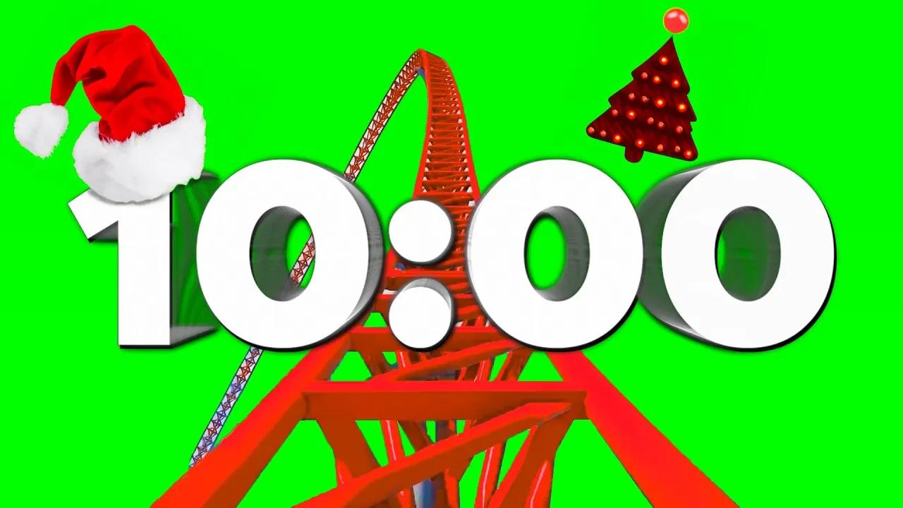 10 minute timer with christmas music