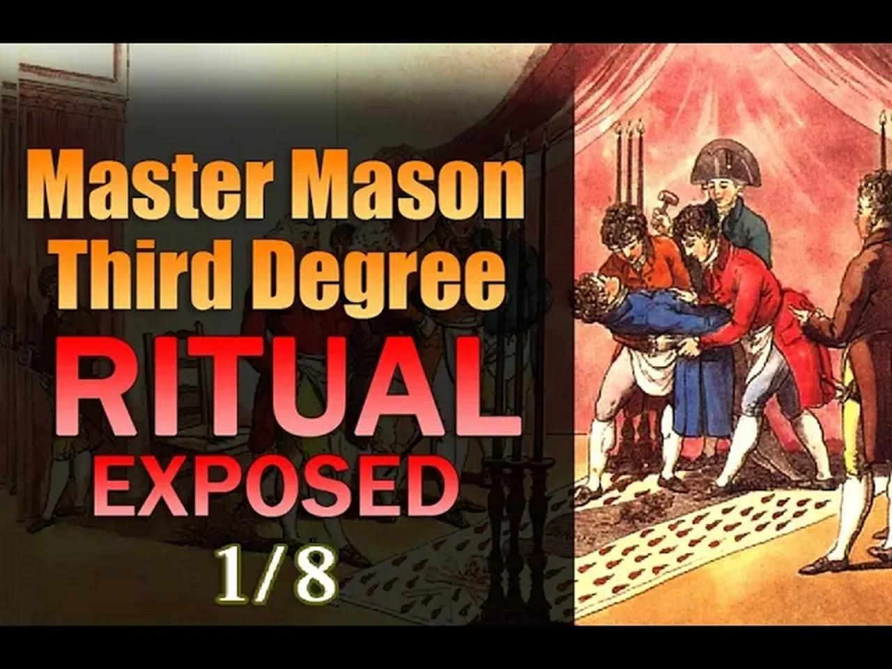 Master Mason 3rd Degree Ritual Exposed The Hiram Abiff Series REVISITED 1/8