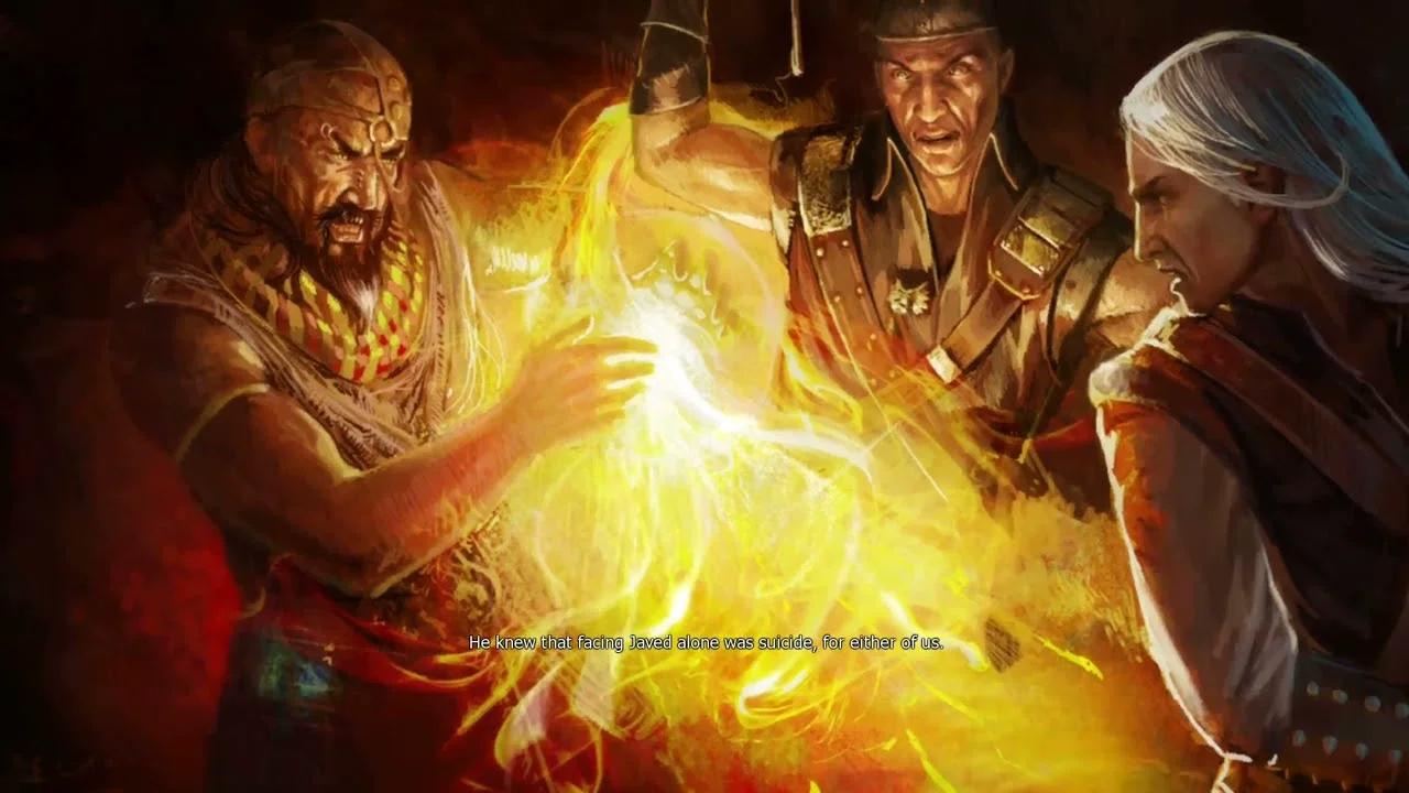 The Witcher Enhanced Edition | Azar Javed vs Berengar & Geralt