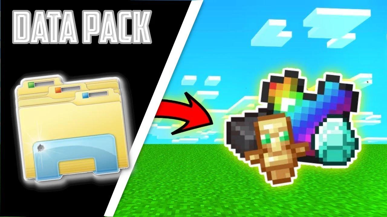Cómo INSTALAR DATA PACKS en MINECRAFT Fácil y Rápido