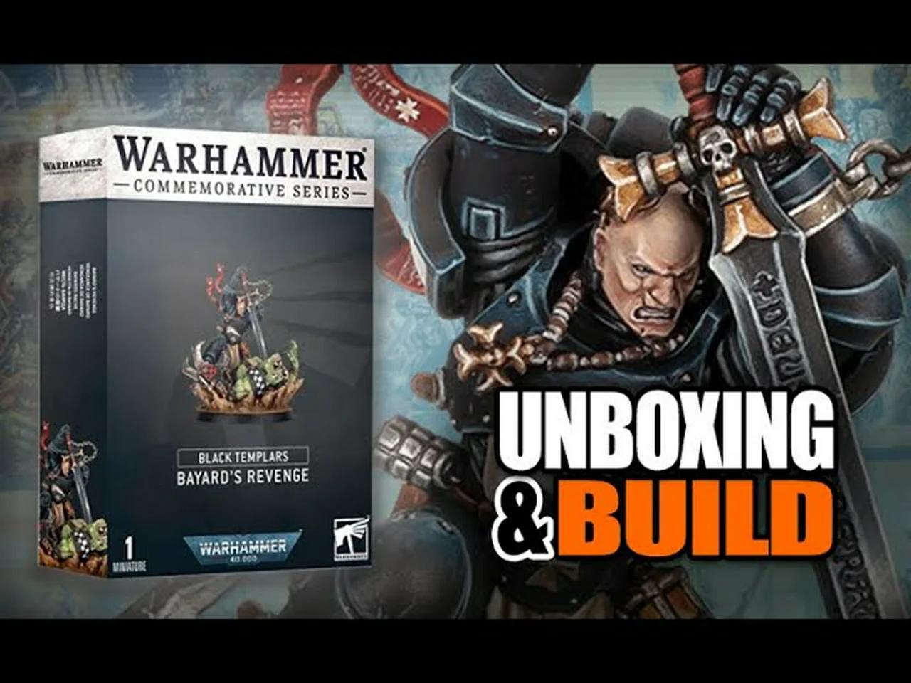 Black Templars Bayard’s Revenge – Figurine Warhammer 40K – Démontée Non Peinte