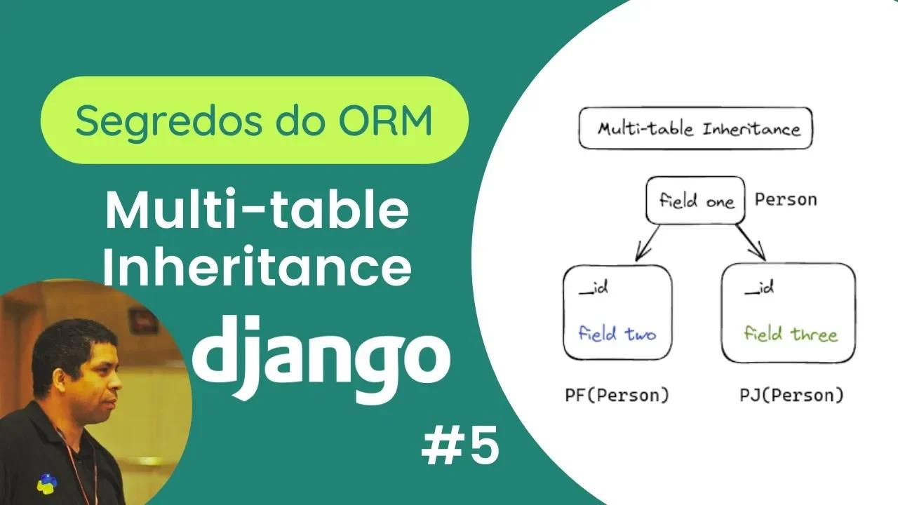 Modelagem: Multi-table Inheritance|Herança Multi-tabela - Dica #19.5